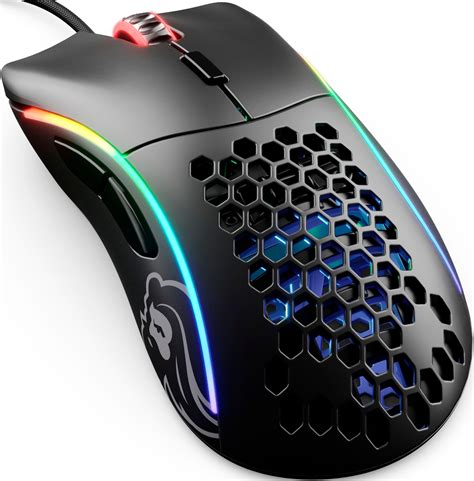 Glorious gaming - Glorious Gaming Model O Wireless Gaming Mouse - Superlight, 69g Honeycomb Design, RGB, Ambidextrous, Lag Free 2.4GHz Wireless, Up to 71 Hours Battery - Matte Black (RENEWED) …